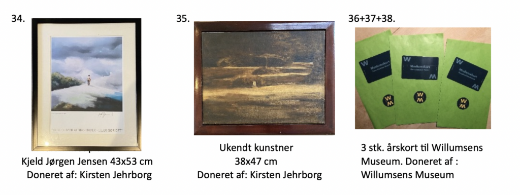 Frederikssund kunstforening Indkøbte kunst i 2023